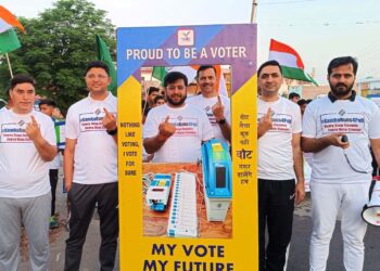 Lok Sabha Elections 2024 Marathon under SVEEP held at Samba to maximize voter awareness