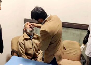 Vaccination Camp for Hajj Pilgrims held at District Hospital Kishtwar