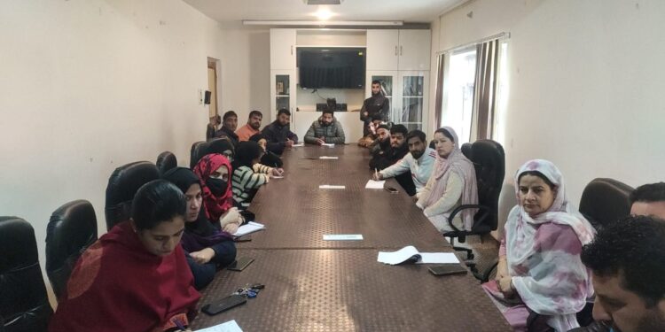Lok Sabha Elections-2024 DSWO Gbl discusses voting action plan for PwDs, Senior Citizens