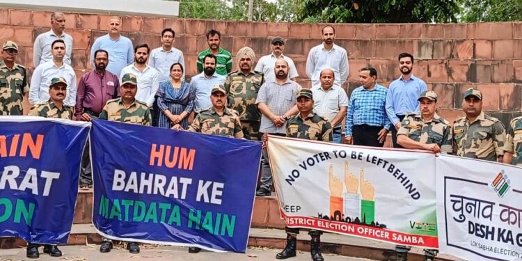 Lok Sabha Elections-2024  Special Awareness campaign under SVEEP held in Chamliyal, Abtal villages of Samba