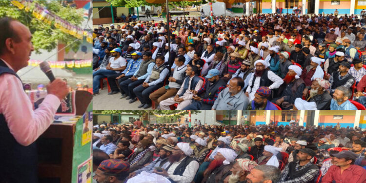 Reject Exploiters, Embrace Progress; Azad in Doda