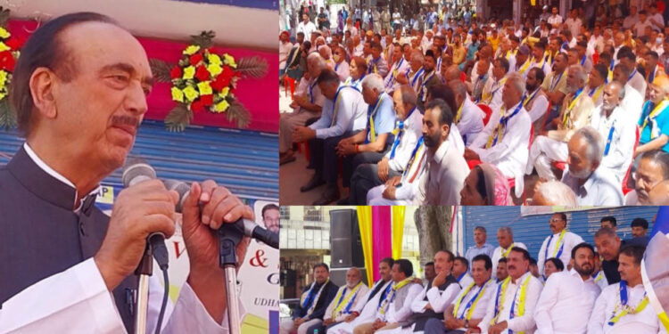 Advocating for Statehood, Public Issues in Parliament our party’s Agenda; Azad