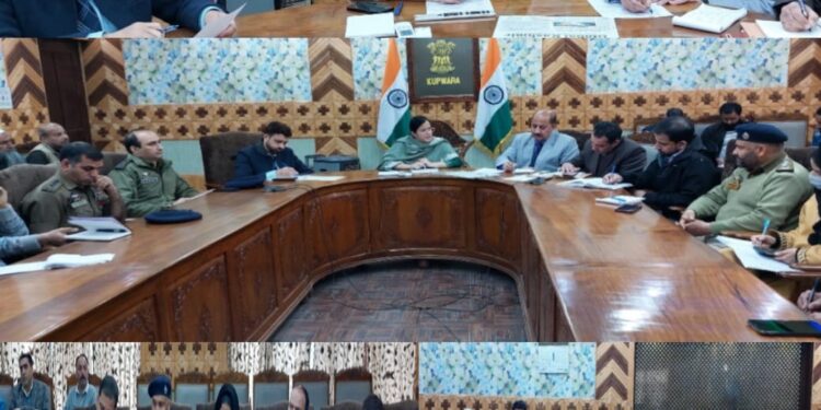DC Kupwara reviews arrangements for celebration of upcoming religious festivals