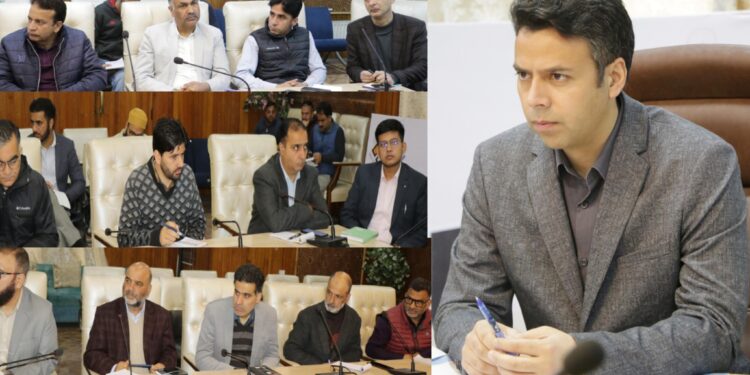 DC Srinagar reviews arrangements for festivals of Navratri & Baisakhi
