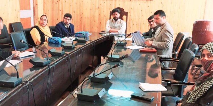 DDC Ganderbal reviews functioning of DDRC