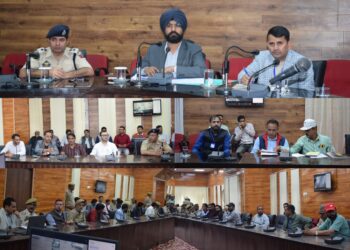 Lok Sabha Elections-2024  DEO Doda reviews preparations for Lok Sabha Elections-2024