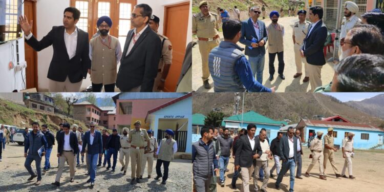 Lok Sabha Elections 2024  General, Police Observers review election preparedness in Banihal