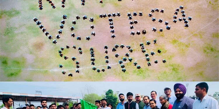 Lok Sabha Elections 2024  Mega SVEEP event inspires voters in border sub-division Hiranagar