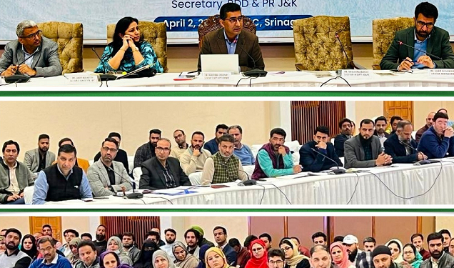 RDD Secretary reviews progress on flagship schemes