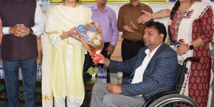 Lok Sabha Elections 2024 SVEEP Cell Udhampur organizes awareness camp for senior citizens, PwD voters