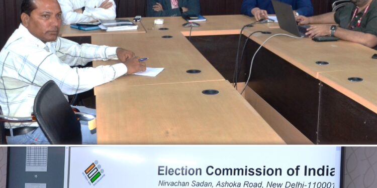Lok Sabha Elections 2024 Second Randomization of EVMs held at Kathua