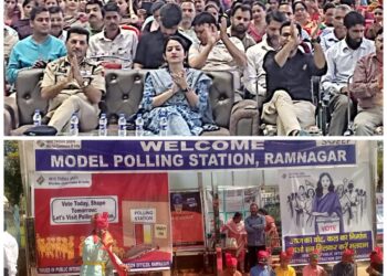 Lok Sabha Elections 2024  Series of voter awareness activities held in Udhampur under SVEEP