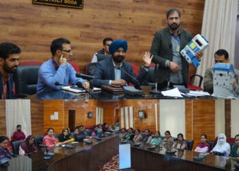 Lok Sabha Elections 2024  Training on handling of EVMs, VVPATs for female staff of model polling stations held at Doda