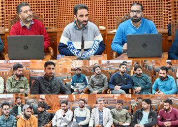 Lok Sabha Elections 2024  Training programme for MCMC Staff, Media and Reps of Political Parties held at Shopian