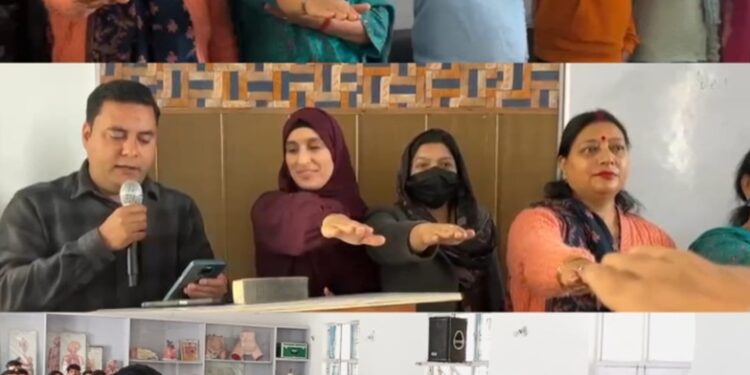 Voters Awareness program under SVEEP held at ANMT Doda