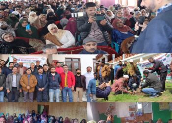 Lok Sabha Elections 2024  SVEEP: Voters Awareness program held at different education clusters in Kupwara