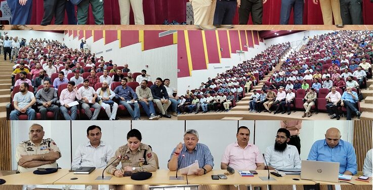 Lok Sabha Elections 2024 General, Police Observer interact with Zonal, Sectoral Magistrates, BLOs of district Reasi