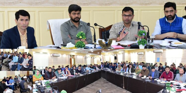 Lok Sabha Elections 2024 DEO Ganderbal discusses preparedness with Nodal Officers