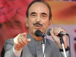 Ghulam Nabi Azad to Contest from Anantnag-Rajouri LS