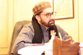 Mirwaiz-e-Kashmir greets people on Eid-ul-Fitr