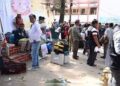 Braving all odds, polling parties reach their destinations