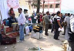 Braving all odds, polling parties reach their destinations