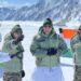 Indian citizens sleep freely as brave hearts remain awake at world’s highest battlefield: Rajnath Singh at Siachen
