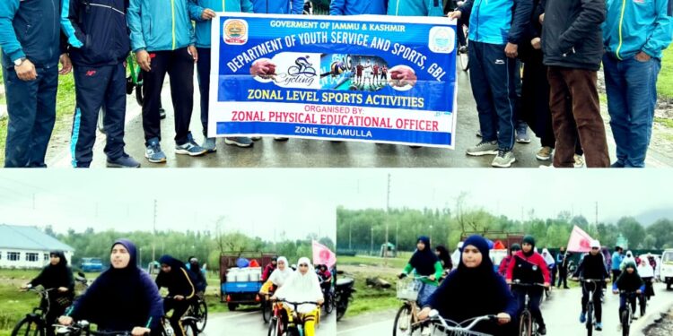 Lok Sabha Elections 2024 YSS G’bal hosts inter-school cycle race for U-14 girls under SVEEP