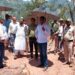 DDC Ramban inspects restoration work land subsidence hit Pernote area