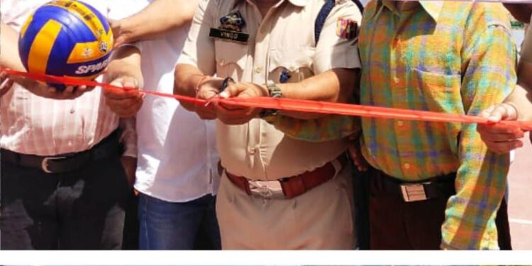 Police host 2-Day Volleyball Tournament at Bhaderwah