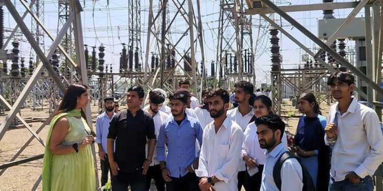 Govt Polytechnic Jammu organizes technical visit for students to Gladni Grid Station