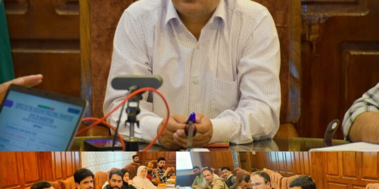 Lok Sabha Elections-2024: DEO B’pora reviews arrangements for Home Voting, takes assessment of Transport plan