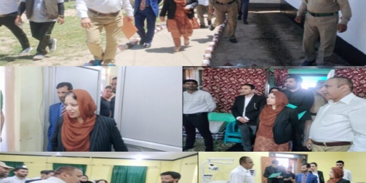 Pr. D&S Judge inspects District Jail Kupwara