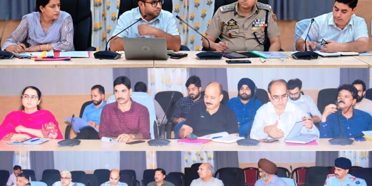 DC Samba discusses arrangements for Shri Amarnath Ji Yatra-2024