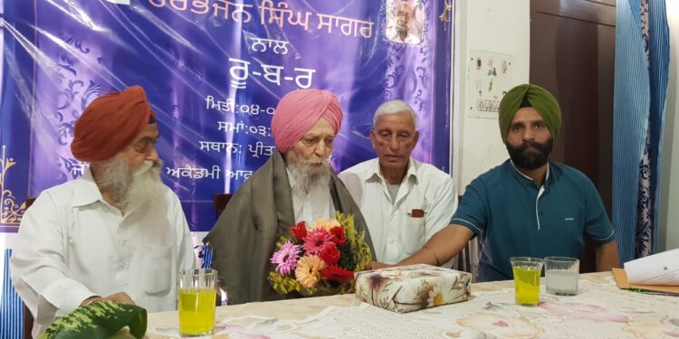 JKAACL organizes ‘Ru-Ba-Ru Meet the Eminent’ on Punjabi writer Harbhajan Singh Sagar