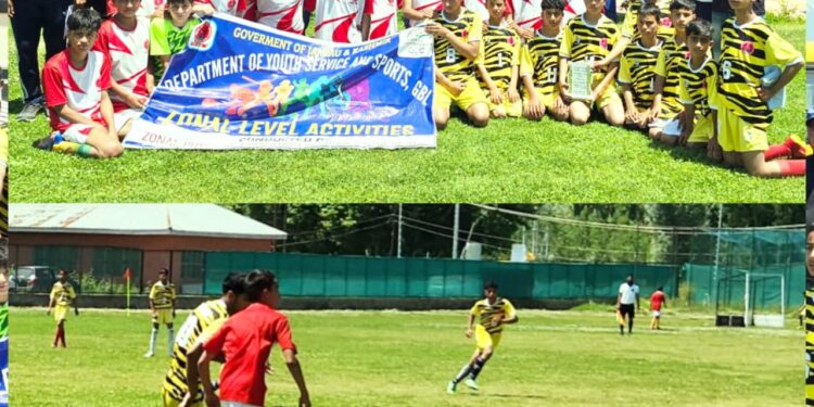 Inter-School Zonal Level Football Competition cocludes with exciting Final Match