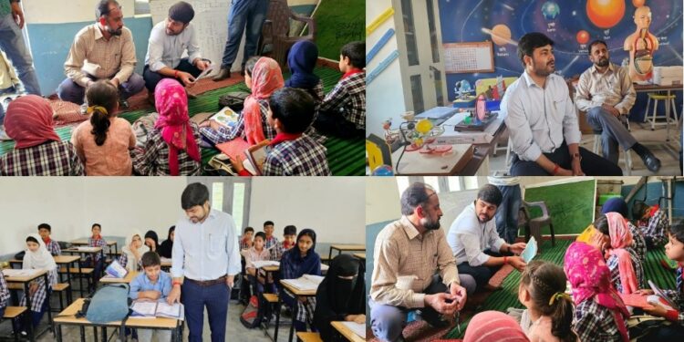Deputy Commissioner Kishtwar conducts surprise inspection of Schools in Dool Cluster of Zone Nagseni