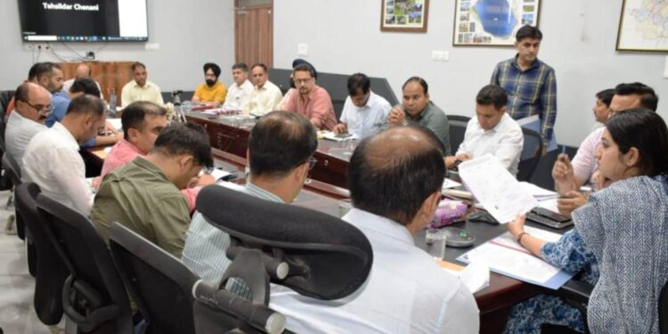 District Level Committee approves seven cases for change of Land Use in Udhampur