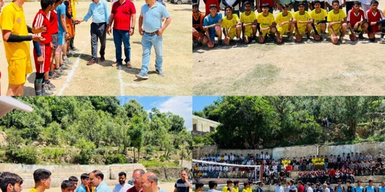 Inter-School Zonal Level Tournament commences in Zone Ghat