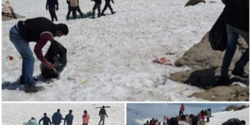 Mega Cleanliness Drive conducted at International Tourist Destination Gulmarg
