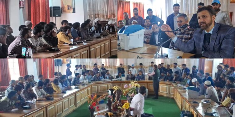 Lok Sabha Elections 2024: Hands-on Training organized for Poll-Staff at Handwara