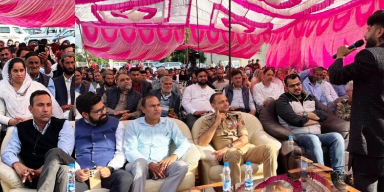 SVEEP Team Rajouri hosts voters awareness at GHSS Deriralyote
