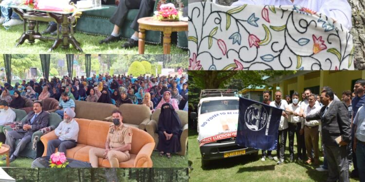 Lok Sabha Elections 2024 Distt Admin Bandipora organizes mega Event under SVEEP at picturesque Chittarnar