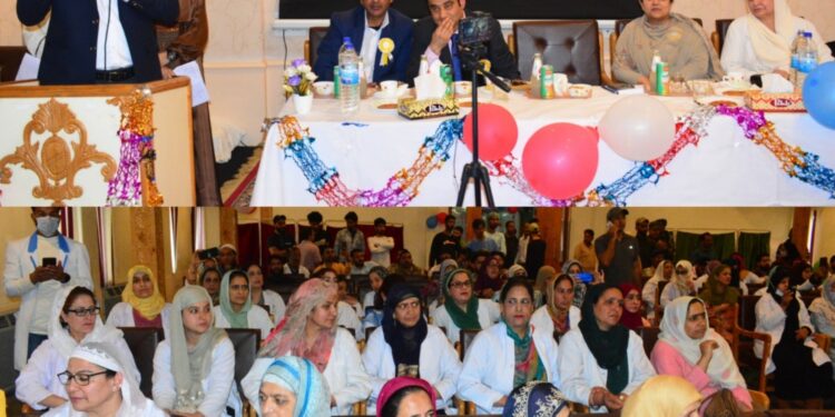 Dr Abid addresses International Nurses Day event at GMC Srinagar