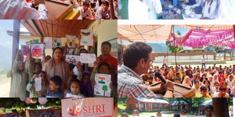 Bagless’ Wednesday observed in Government Schools of District Doda