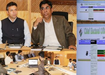 Lok Sabha Elections 2024 Final Randomization for allotment of Polling Stations to Poll Staff & Micro Observers held for Srinagar PC