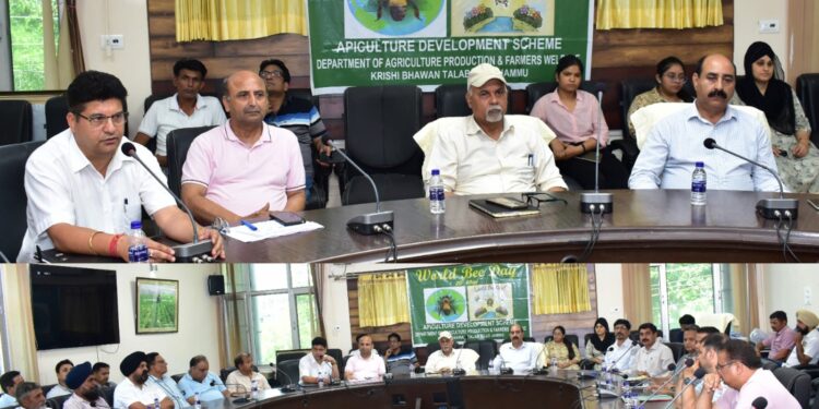 World Bee Day: Agriculture Department Jammu organises awareness events themed “Bee Engaged with Youth”