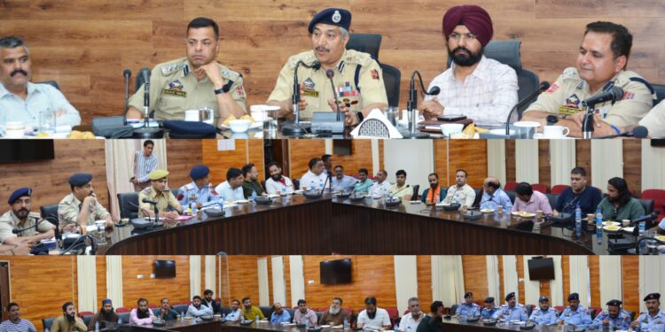 DIG traffic Jammu reviews implementation of road safety measures in Doda District