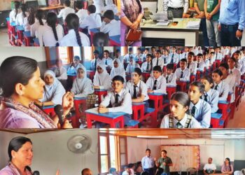 Health Department Doda organises awareness Program for Students