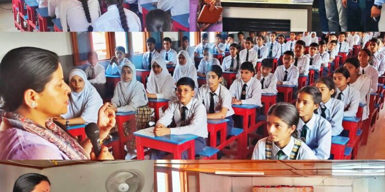 Health Department Doda organises awareness Program for Students